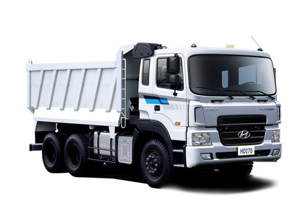 Xe ben 15 tấn hyundai HD 270 DUMP đã về cảng